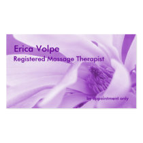 Innocence 4: Purple business card business cards