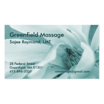 Innocence 6: Steel Blue Simple Appointment Card business cards