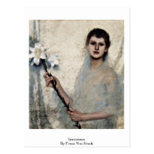 Innocence By Franz Von Stuck Post Cards