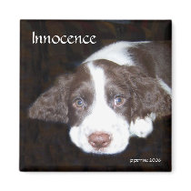 Innocence - Puppy Love magnets by pjperrine Innocence - Puppy Love magnets