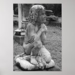 "Innocence"  Victorian Statuary Art Poster