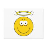 Innocent Angel  Smiley Face Post Cards