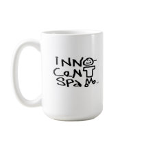 Innocent Spam mugs