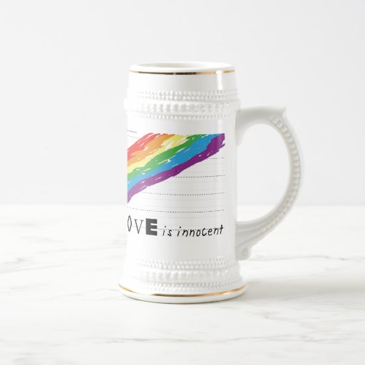 Innocent White Stein Coffee Mug