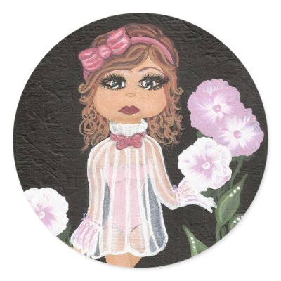 Innocents Quantum Cutie Girl Sticker by Quantum_Art_Nerd