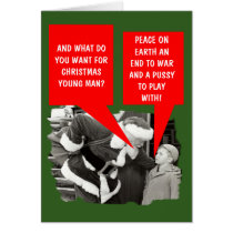 Innuendo Christmas Greeting Cards