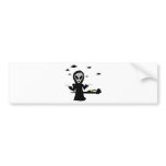inocent crash alien bumper sticker