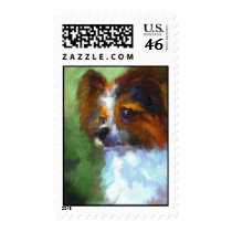 Inquisitive Papillon Stamps