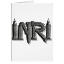 INRI Pointes Pedro 3D Tarjetón