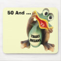 Insane 50th Birthday Mousepad by 50th_birthday_gifts Insane 50th Birthday Mousepad