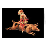 Insane Clown Greeting Card