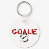 Insane Goalie keychains