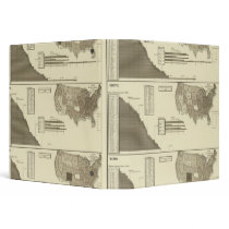 Insane, Idiotic, Blind statistical map 3 Ring Binder