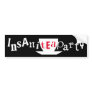 Insanitea Party Bumper Sticker