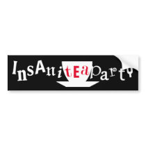Insanitea Party bumper stickers