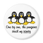 Insanity Penguins magnets