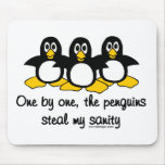 Insanity Penguins Mouse Mats