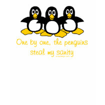 Insanity Penguins t-shirts by ironydesign Insanity Penguins t-shirts