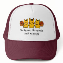Insanity Squirrels hats