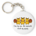 Insanity Squirrels Key Chain