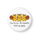 Insanity Squirrels magnets
