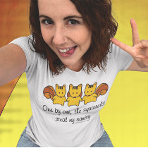 Insanity Squirrels t-shirts