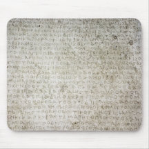 Inscription in the Kushana language written Mousepads