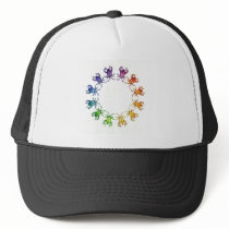 "Insect Color Wheel" Sagra femorata Bug Watercolor hats