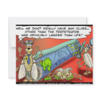 Insect Crimes Funny Gifts Tees & Collectibles invitations by beardiethor123 Insect Crimes Funny Gifts Tees & Collectibles invitations