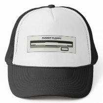 Insert Floppy Here hats by Cheesefactory Insert Floppy Here hats