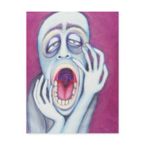 Insert Mouth, Open Monday postcards