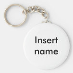 INSERT NAME  make your own one of a kind keychain