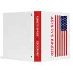 (Insert Name) School Binder - USA