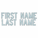 Insert Your Name! Personalized Embroidered Shirt embroidered shirts