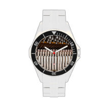 Inside a piano wrist watches at Zazzle
