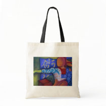 Inside and Out – Azure and Crimson Passage bags