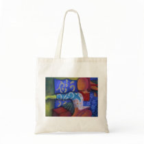 Inside and Out – Azure and Crimson Passage bags
