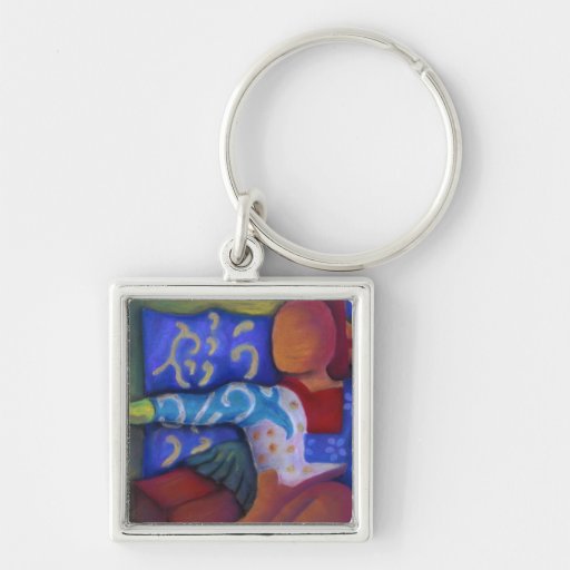 Inside and Out – Azure and Crimson Passage Key Chains