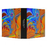 Inside I · Fractal Art · Blue & Orange binders