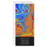 Inside I · Fractal Art · Blue & Orange rack cards