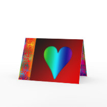 Inside/outside Heart cards