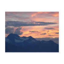 Inside Passage Sunset Postcard by hopefulone Inside Passage Sunset Postcard