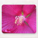 Inside Pink Flower Mousepad by JudiTaylor Inside Pink Flower Mousepad