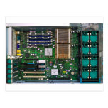 inside server computer postcard