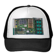 inside server computer trucker hats