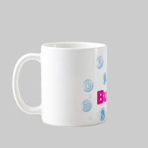 "Inside the Bubble" show logo mugs