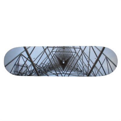 Inside The Communication Tower - 1 Skate Decks by wildbrimowildman