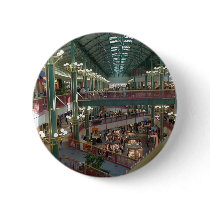Inside The Mall Of America Minisota Store Crowd Button