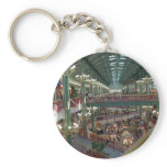 Inside The Mall Of America Minisota Store Crowd Keychain