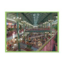 Inside The Mall Of America Minisota Store Crowd postcards